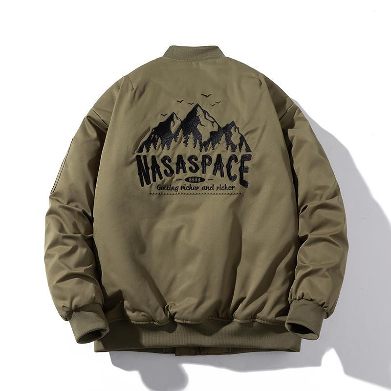 春 コーデ メンズ  服 分かりやすい 流行り物 オシャレ 成年者 かっこいい 馬鹿でかい大きさ 表どおり 成人男性服  アメリカン 細工物御召しもの ボン赤ちょうちん 上衣 春 レディース ユニ一発やる 綿 厚地の外套 薄っぺら