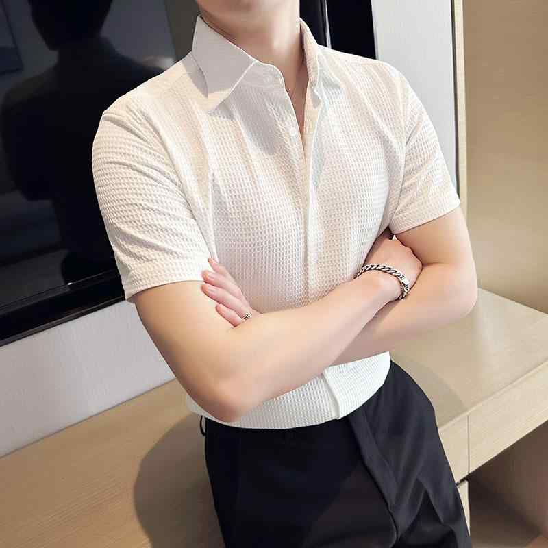 春 コーデ メンズ  服 分かりやすい 流行り物 オシャレ 成年者 かっこいい 馬鹿でかい大きさ 表どおり 成人男性服  ワーヘル プルオーバー 半袖 ハイエンド 商行為 トップス 照合のしるし柄