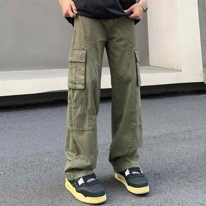 春 コーデ メンズ 服 シンプル ファッション オシャレ 大人 かっこいい 大きいサイズ ストリート 紳士服 男女兼 アメリカン 春 レトロ ストリート ストレート ダメージ ウォッシュ ロング パンツ |リコット