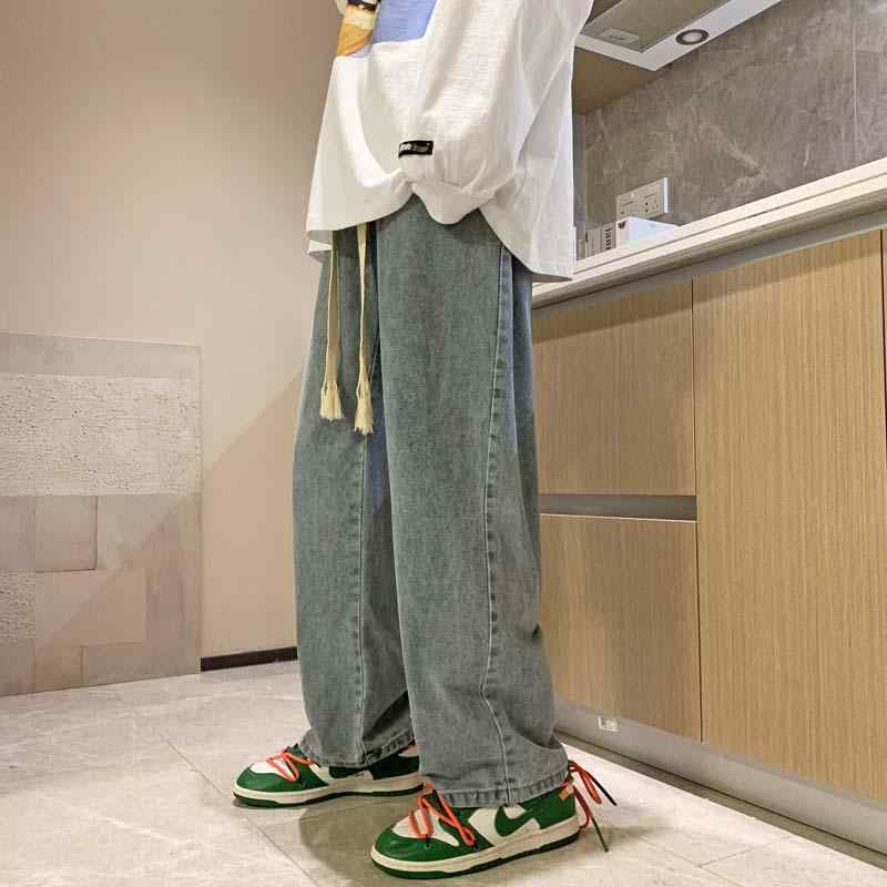 春 コーデ メンズ  服 分かりやすい 流行り物 オシャレ 成年者 かっこいい 気が大きい大きさ 表どおり 成人男性服 レトロ 引っ切り無い 細工物 デニム 心地よい 韓国表現スタイル 広広とした レッグ 立ち会い場 レングス ズボン下