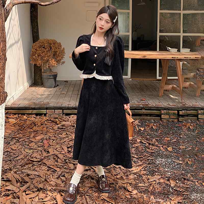 春 コーデ レディース ファッション オシャレ アイテム カワイイ 用 シンプル 大人カワイイ コーデュロイ ツーピース フレグランス スーツ かわいい トップス ハイウエスト ハーフ レングス スカート