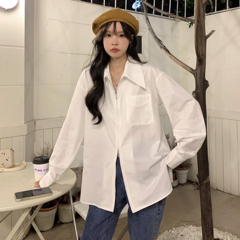 春 コーデ レディース ファッション オシャレ アイテム カワイイ 用 シンプル 大人カワイイ ホワイト シャツ ジャケット ハイエンド トップス フレンチ