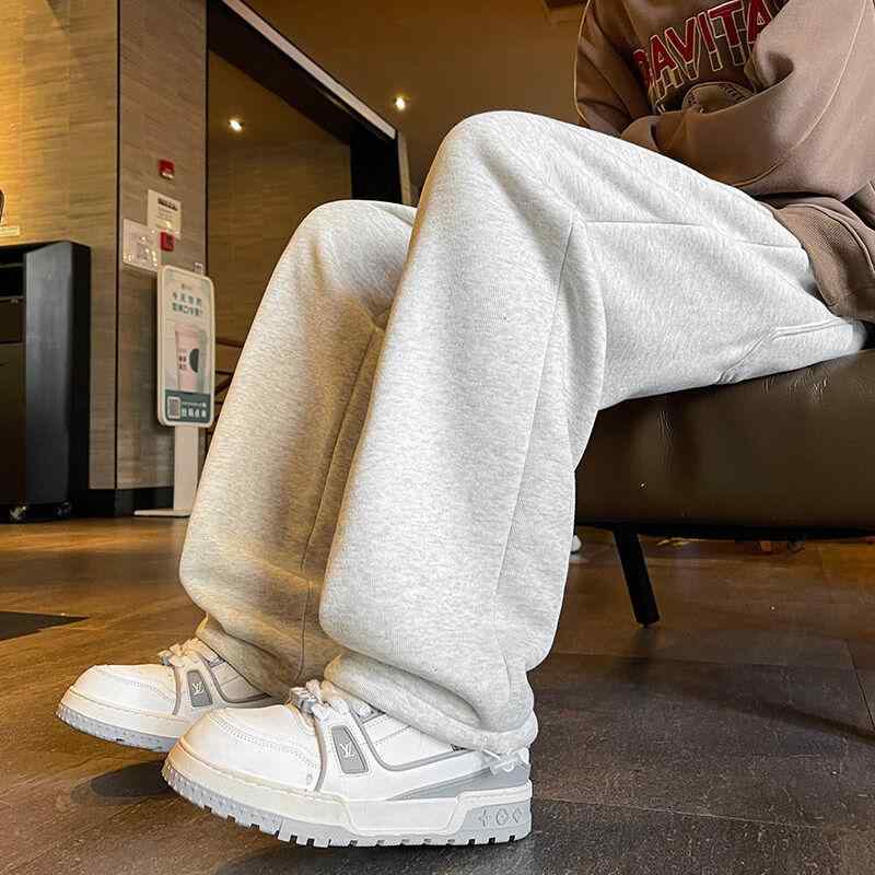 春 コーデ メンズ 用 服 分かりやすい 流行り物 オシャレ 成年者 かっこいい 惜しみ無い大いさ 表どおり 成人男性服 子ヒツジ フリースパンツ ヘビースウェット ズボン下 運動競技 引っ切り無い 心地よい 広広とした レッグ メンズファッション-ズボン・パンツ