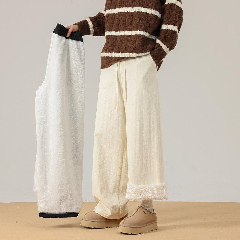 春 コーデ メンズ 用 服 シンプル ファッション オシャレ 大人 かっこいい 大きいサイズ ストリート 紳士服 羊毛 スウェットパンツ コットンパンツ ストレート ワイド レッグ パンツ