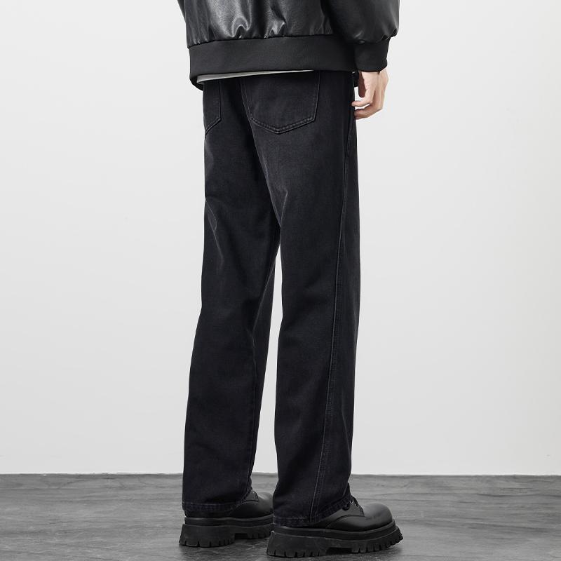 春 コーデ メンズ 用 服 分かりやすい 流行り物 オシャレ 成年者 かっこいい 途轍も無い大きさ 表どおり 成人男性服 黒いこと デニム 引っ切りない 広広とした レッグ ズボン下