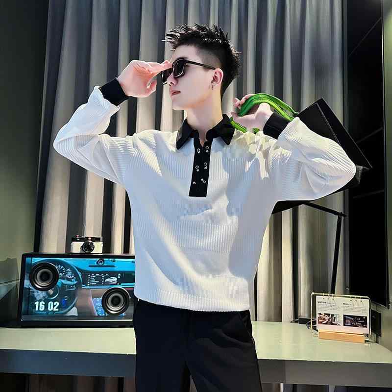 春 コーデ メンズ 用 服 分かりやすい 流行り物 オシャレ 成年者 かっこいい 気が大きい大きさ 表どおり 成人男性服 如何様物 背広 汗水 プルオーバー 長袖 トップス プルオーバー