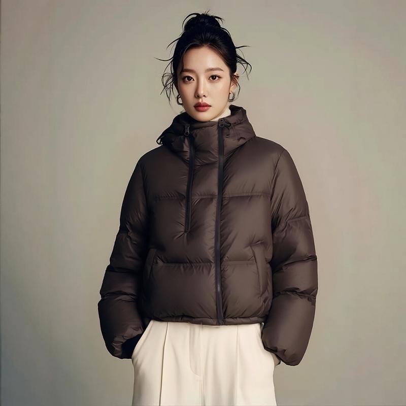 春 コーデ レディース ファッション オシャレ カワイイ シンプル きれいめ ナチュラル 上品カジュアル 婦人服 コットン コート 防寒 コットンコート ダブル ジッパー ジャケット