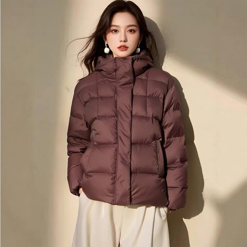 春 コーデ レディース ファッション オシャレ カワイイ シンプル きれいめ ナチュラル 上品カジュアル 婦人服 フード付き キルティング ジャケット コットン ジャケット ウィンドプルーフ 通勤ウェア トップス