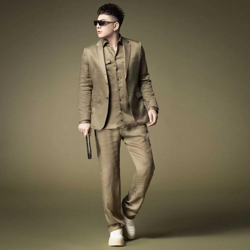 春 コーデ メンズ 用 服 シンプル ファッション オシャレ 大人 かっこいい 大きいサイズ ストリート 紳士服 無地 フラット カジュアル スーツ ハイエンド 単品 ブレスト スリーピーススーツ