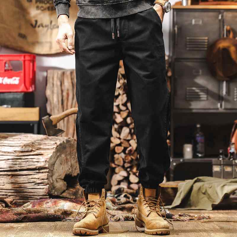 春 コーデ メンズ 用 服 シンプル ファッション オシャレ 大人 かっこいい 大きいサイズ ストリート 紳士服 アメリカン レトロ アミ カーキ カー ボン カジュアル パンツ｜リコット