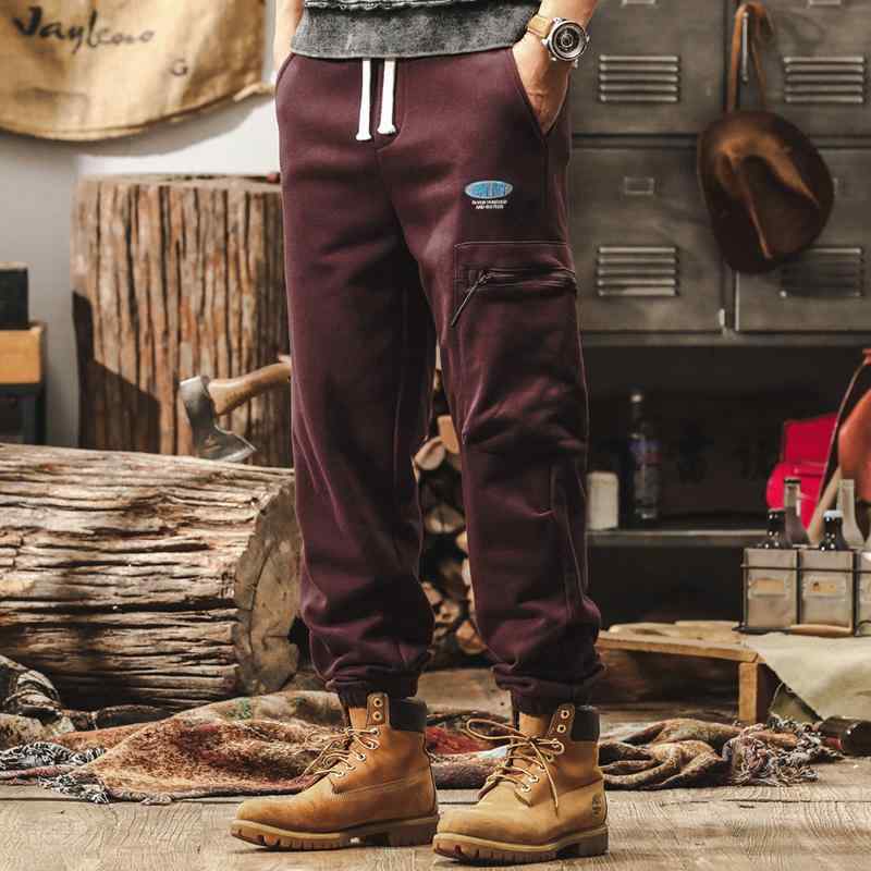 春 コーデ メンズ 用 服 シンプル ファッション オシャレ 大人 かっこいい 大きいサイズ ストリート 紳士服 アメリカン レトロ ヘビー スポーツ スウェットパンツ レッグニット カジュアル パンツ
