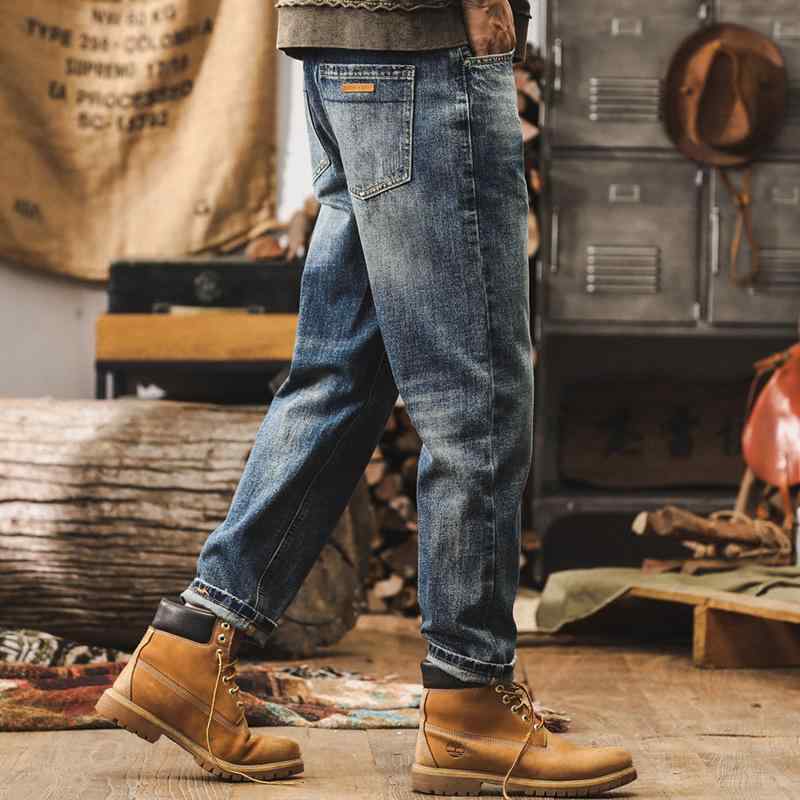 春 コーデ メンズ 用 服 シンプル ファッション オシャレ 大人 かっこいい 大きいサイズ ストリート 紳士服 アメリカン レトロ ジーンズ ゆったり シンプル パンツ ウォッシュ カジュアル ｜リコット
