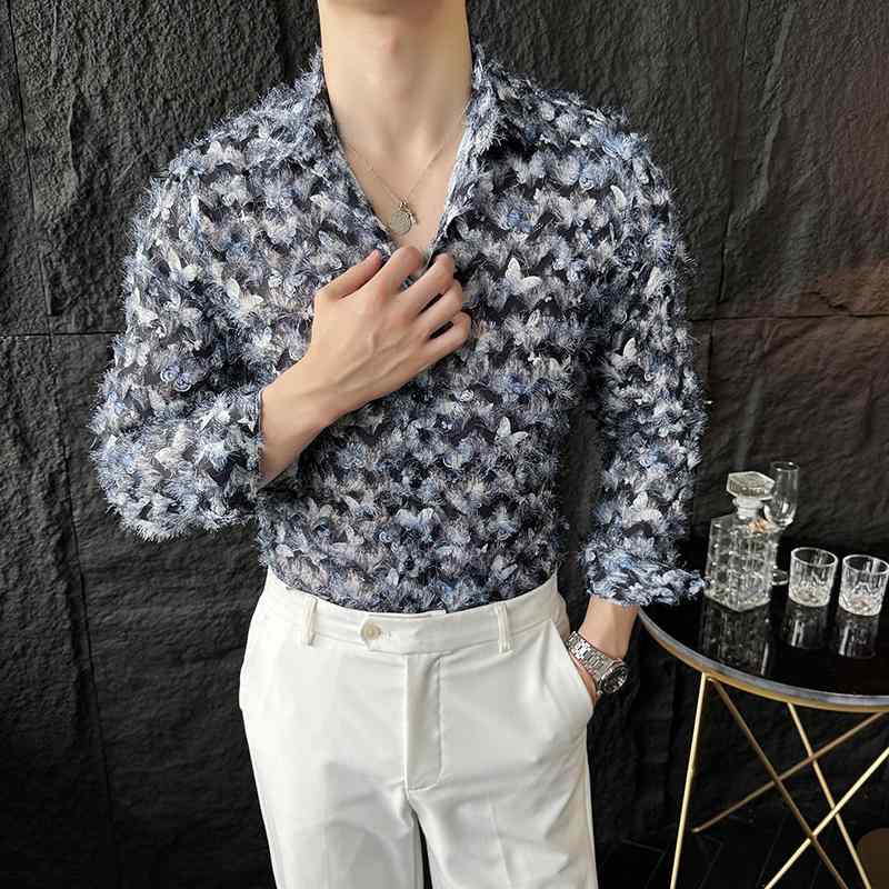 春 コーデ メンズ 用 服 シンプル ファッション オシャレ 大人 かっこいい 大きいサイズ ストリート 紳士服 長袖 韓国スタイル トップス シャツ スリム