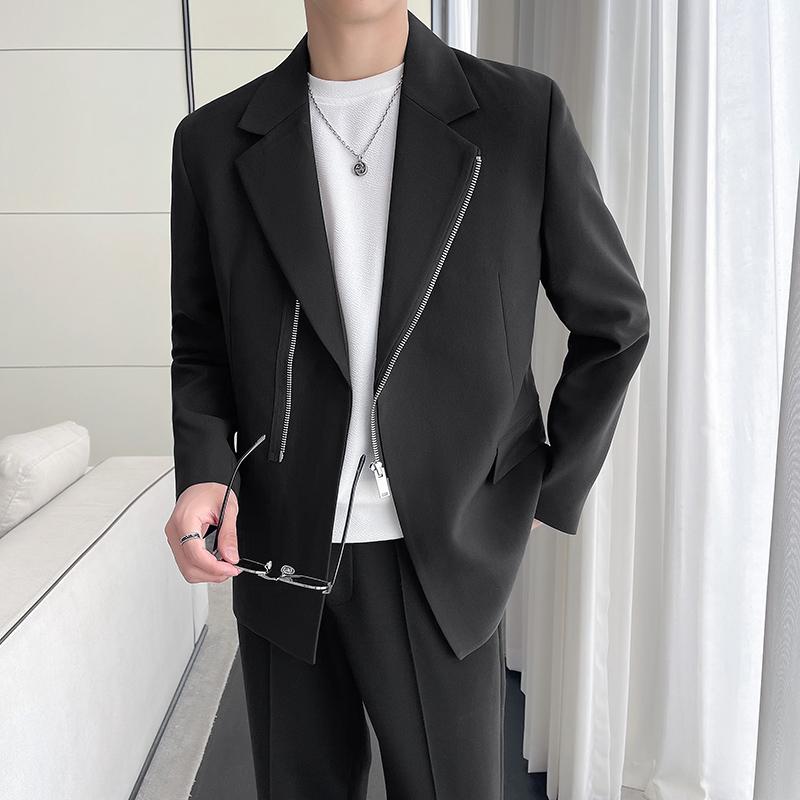 春 コーデ メンズ 用 服 分かりやすい 流行り物 オシャレ 成年者 かっこいい 気が大きい大きさ 表どおり 成人男性服 軽 厚地の外套大きさ ハイエンド 表どおり 背広 上衣 ファスナー