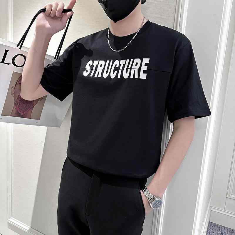 春 コーデ メンズ 用 服 シンプル ファッション オシャレ 大人 かっこいい 大きいサイズ ストリート 紳士服 半袖 T シャツ トップス アメリカンコットン