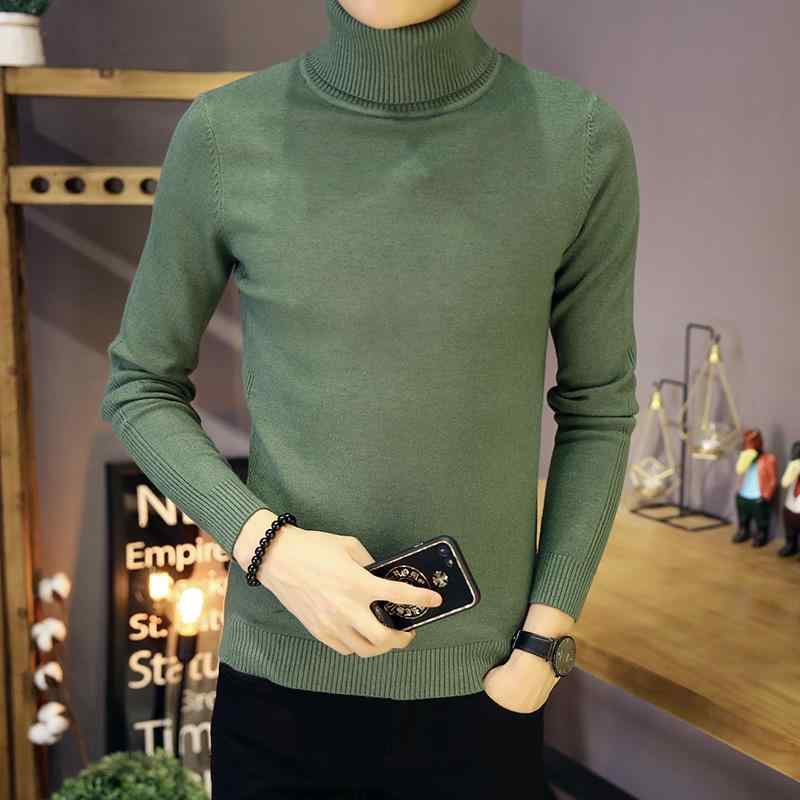 春 コーデ メンズ 用 服 シンプル ファッション オシャレ 大人 かっこいい 大きいサイズ ストリート 紳士服 タートルネックセーター 長袖 スリム セーター 韓国スタイル レイヤリング