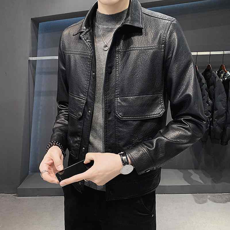 春 コーデ メンズ 用 服 分かりやすい 流行り物 オシャレ 成年者 かっこいい 途轍も無い大きさ 表どおり 成人男性服 なめし革 上衣 か細い相応う 韓国表現スタイル PU 自動二輪車 上衣 防風