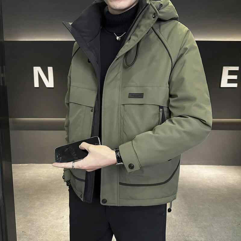 春 コーデ メンズ 用 服 シンプル ファッション オシャレ 大人 かっこいい 大きいサイズ ストリート 紳士服 ジャケット ダウン 厚手 防寒 アウトドア 防水 ジャケット