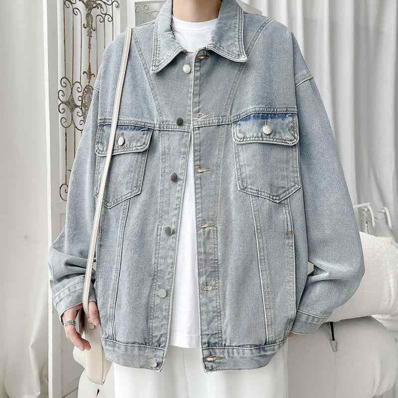 春 コーデ メンズ 用 服 分かりやすい 流行り物 オシャレ 成年者 かっこいい 気が大きい大きさ 表どおり 成人男性服 ジーンズ 上衣 アメリカン 表どおり トップス レトロ 細工物 上衣