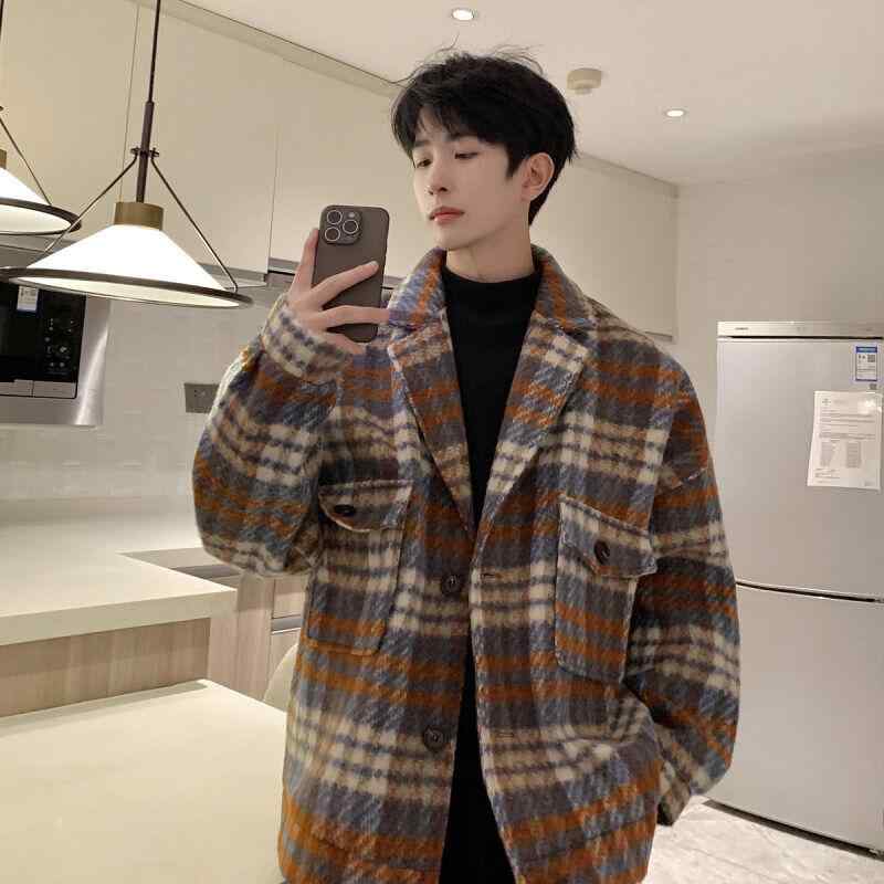春 コーデ メンズ 用 服 分かりやすい 流行り物 オシャレ 成年者 かっこいい 途轍も無い大きさ 表どおり 成人男性服 毛糸 上衣 ハイエンド 背広 色合い 読み合わせる柄 アメリカン レトロ 心地よい トップス