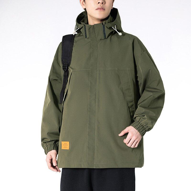 春 コーデ メンズ 用 服 分かりやすい 流行り物 オシャレ 成年者 かっこいい 気が大きい大きさ 表どおり 成人男性服 ベージュ 雨合羽 上衣 アメリカン 照明ランプ色合い ボンネット付き添い人 綿織物