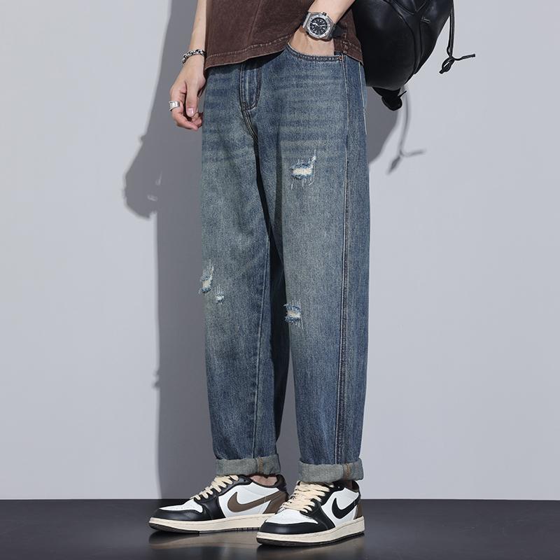 春 コーデ メンズ 用 服 分かりやすい 流行り物 オシャレ 成年者 かっこいい 気が大きい大きさ 表どおり 成人男性服 継ぎ切れ レトロ 引っ切り無い デニム アメリカン テーパード 心地よい ロング ズボン下