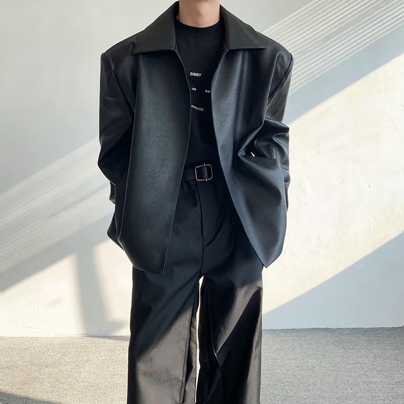 春 コーデ メンズ 用 服 分かりやすい 流行り物 オシャレ 成年者 かっこいい 途轍も無い大きさ 表どおり 成人男性服 ハリントン 上衣 ハイエンド PU なめし革なめし革