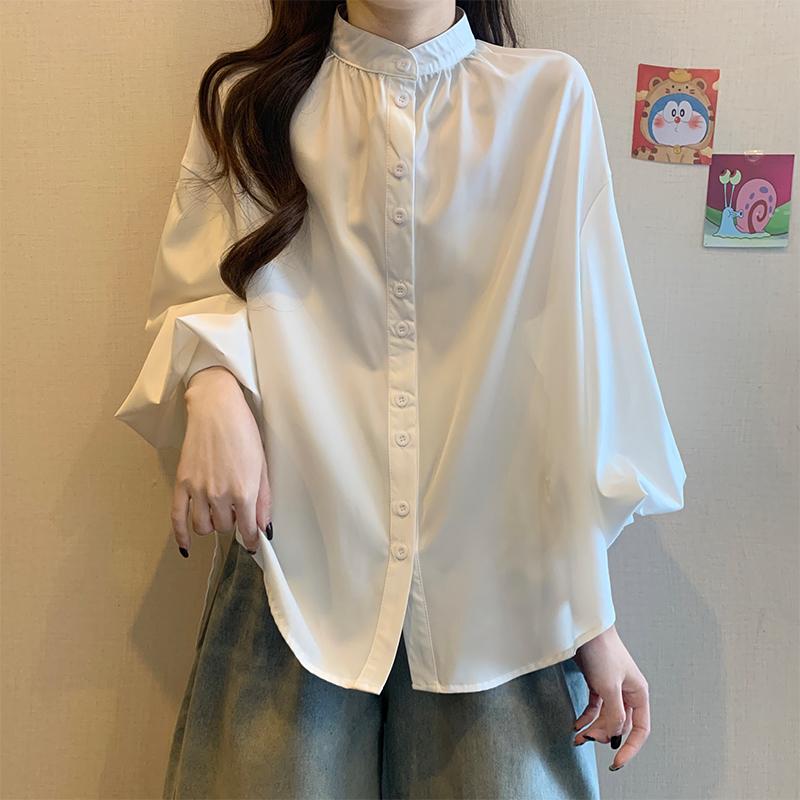 春 コーデ レディース ファッション オシャレ アイテム カワイイ コーデ シンプル きれい ナチュラル 上品カジュアル 用 大きいサイズ フレンチ ホワイト シャツ ゆったり