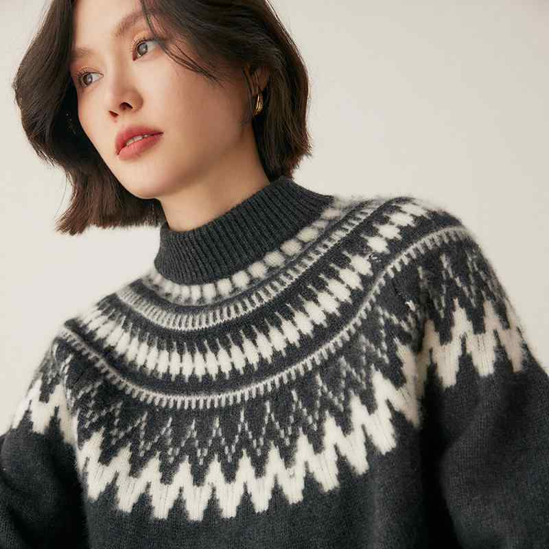 春 コーデ レディース ファッション オシャレ カワイイ シンプル きれいめ ナチュラル 上品カジュアル 婦人服 クラシック 厚手 セーター 防寒 ニット カーディガン ジャケット ｜リコット