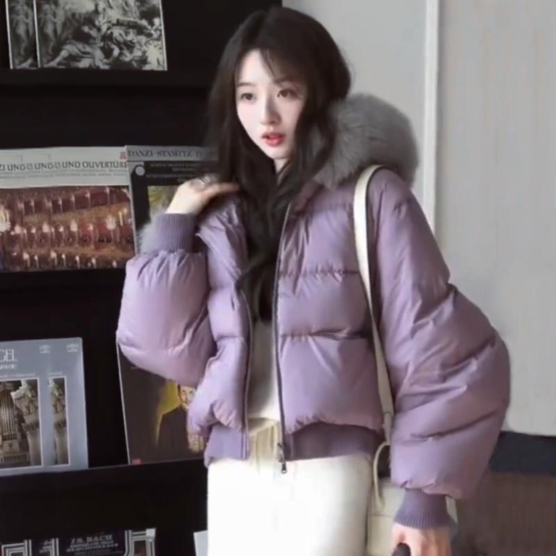 春 コーデ レディース ファッション オシャレ カワイイ シンプル きれいめ ナチュラル 上品カジュアル 婦人服 ファー 襟 ダウン コットンコート コットン コットン ジャケット |リコット