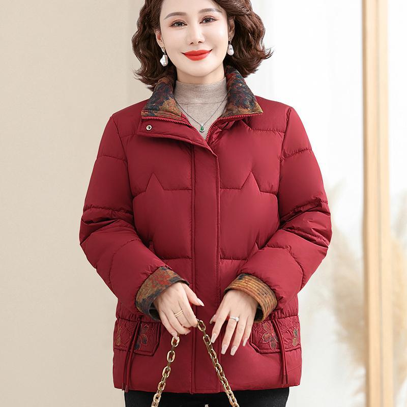 春 コーデ レディース ファッション オシャレ カワイイ シンプル きれいめ ナチュラル 上品カジュアル 婦人服 コットン コート 大きいサイズ 厚手 防寒 ダウン