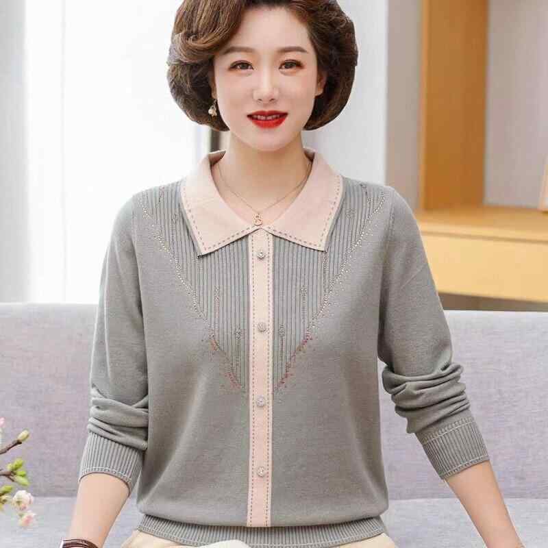 春 コーデ レディース ファッション オシャレ カワイイ シンプル きれいめ ナチュラル 上品カジュアル 婦人服 秋服 快適 ニット セーター スーツ