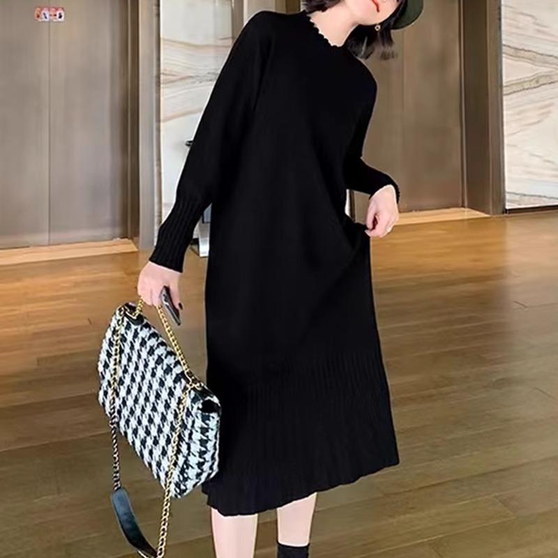春 コーデ レディース 流行り物 オシャレ カワイイ   分かりやすい 好いたらしいめ 自然的 窈窕たる心地よい 御上さん服 長袖 編み物 下つ方 御召しもの 土手っ腹取りまかなう プルオーバー スコート
