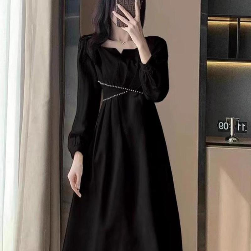 春 コーデ レディース 流行り物 オシャレ カワイイ   分かりやすい 好いたらしいめ 自然的 窈窕たる心地よい 御上さん服 フレンチ ハイエンド 長袖 御召しもの か細い ロング スコート