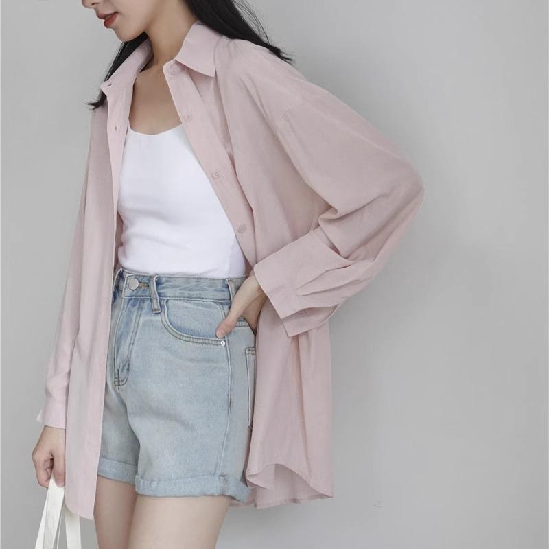 春 コーデ レディース ファッション オシャレ カワイイ シンプル きれいめ ナチュラル 上品カジュアル 婦人服 大きいサイズ 薄手 日焼け防止 シャツ ジャケット 夏 カーディガン ゆったり スリム トップス