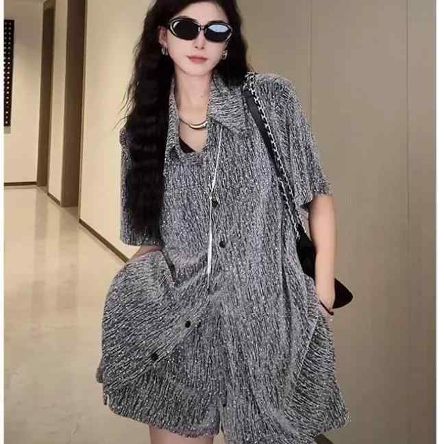 春 コーデ レディース ファッション オシャレ カワイイ シンプル きれいめ ナチュラル 上品カジュアル 婦人服 袖 シャツ スーツ 半袖 ワイドレッグ パンツ ｜リコット