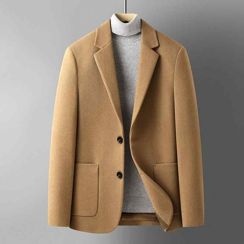メンズ 流行り物 服 成人男性用 オシャレ 分かりやすい 成年者 かっこいい 途轍も無い大きさ 表どおり 成人男性服 毛糸 背広 心地よい 単品 西洋 韓国表現スタイル 上衣