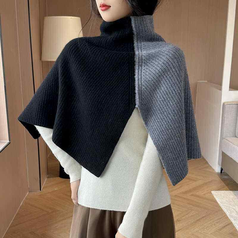 春 コーデ レディース ファッション オシャレ カワイイ シンプル きれいめ ナチュラル 上品カジュアル 婦人服 ウール タートルネック プルオーバー ストール 防寒 ニット スカーフ コート ネック カバー 6,966円
