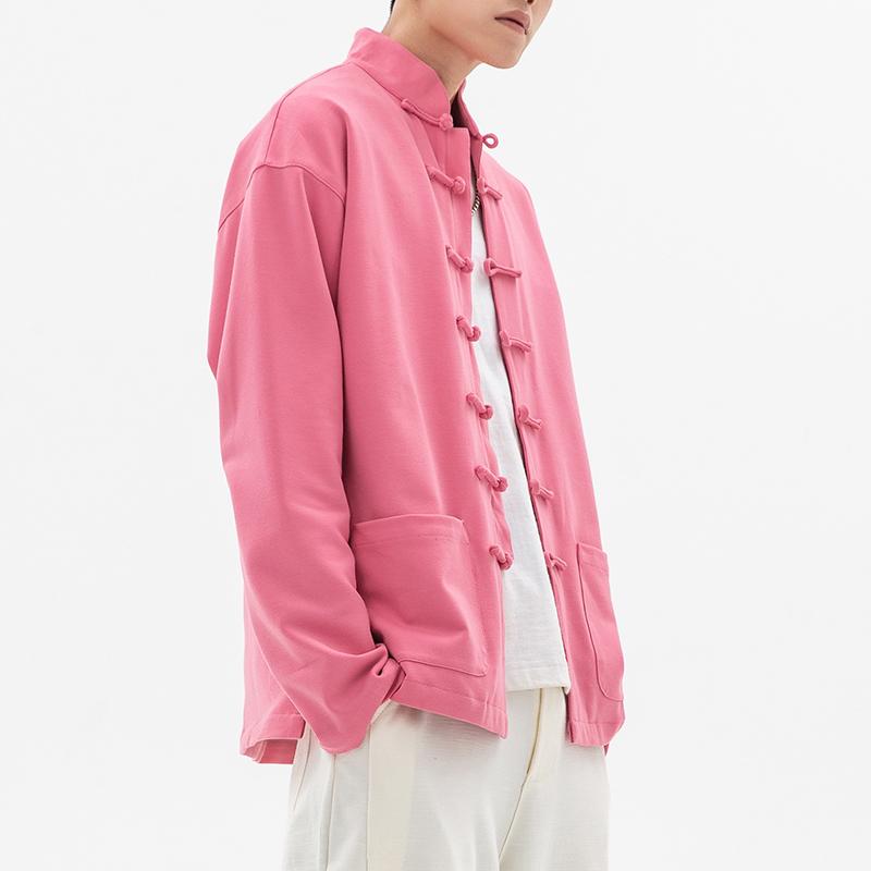 メンズ ファッション 服 男性用 オシャレ シンプル 大人 かっこいい 大きいサイズ ストリート 紳士服 唐 スーツ レトロ スタンドカラー チュニック エスニック カジュアル ジャケット