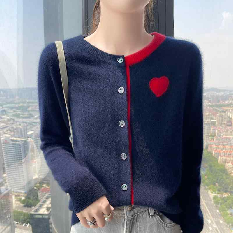 春 コーデ レディース ファッション オシャレ カワイイ シンプル きれいめ ナチュラル 上品カジュアル 婦人服 カーディガン セーター ラウンドネック コート ニット トップス ウール 11,731円