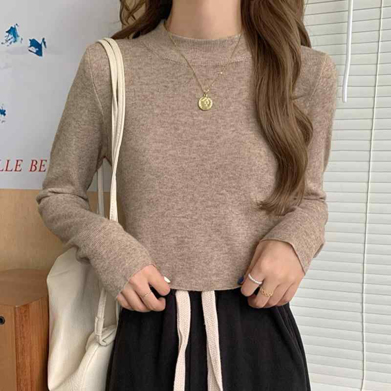 春 コーデ レディース 流行り物 オシャレ カワイイ   分かりやすい 好いたらしいめ 自然的 窈窕たる心地好い 成人女性服 ご機嫌酉の方角 編み物 トップス 長袖 スウェーター か細い相応う 二分の一 タートル 色つや プルオーバー