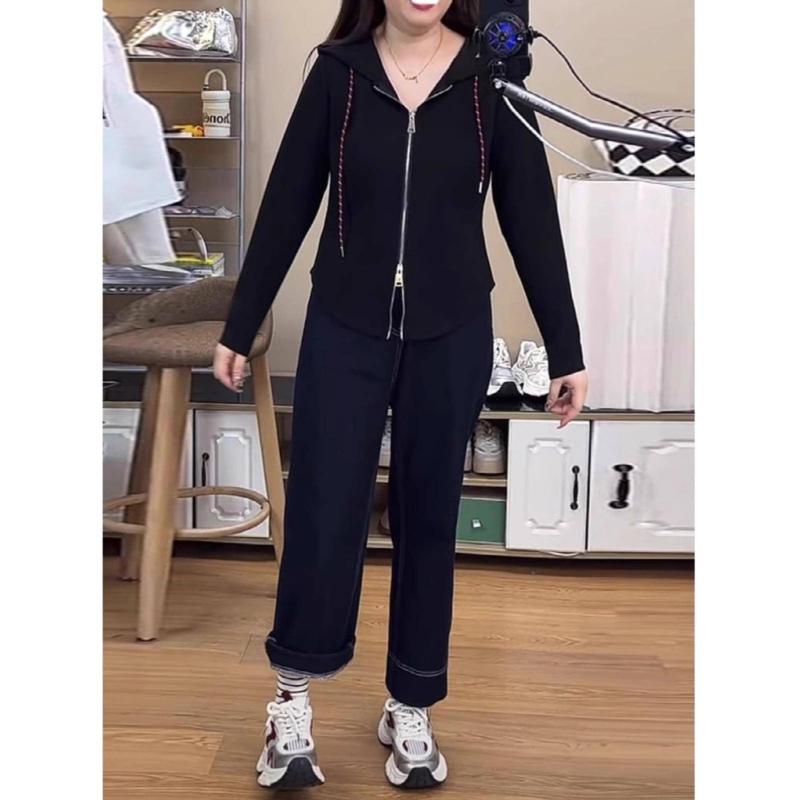 春 コーデ レディース ファッション オシャレ カワイイ シンプル きれいめ ナチュラル 上品カジュアル 婦人服 チェーン 大きいサイズ カジュアル フード付き カーディガン スリム シャツ 長袖 秋服 シンプル オープン ダブル