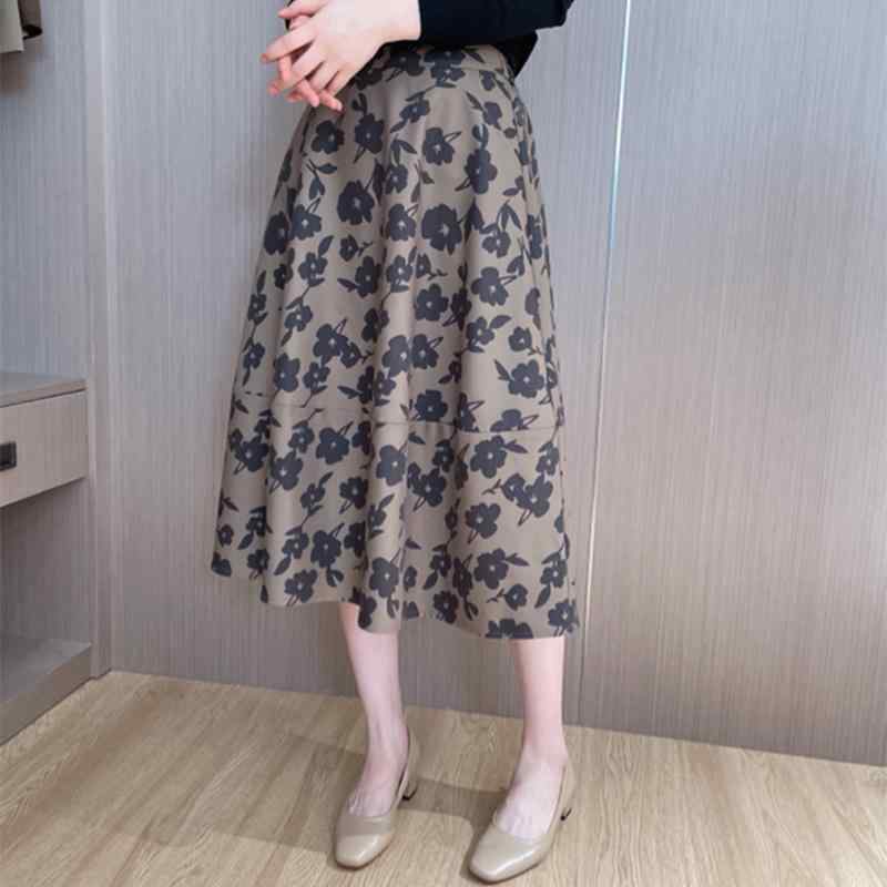 春 コーデ レディース ファッション オシャレ カワイイ シンプル きれいめ ナチュラル 上品カジュアル 婦人服 ハイエンド スカート 花柄 |リコット