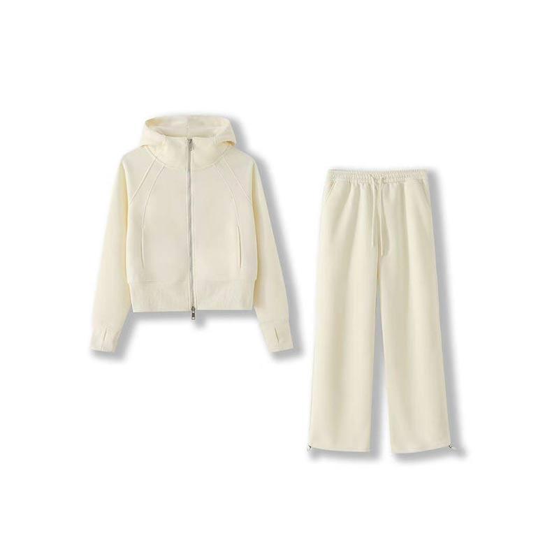 春 コーデ レディース ファッション オシャレ カワイイ シンプル きれいめ ナチュラル 上品カジュアル 婦人服 ハイエンド 無地 セーター カジュアル パンツ ツーピース ウエスタンスタイル スーツ