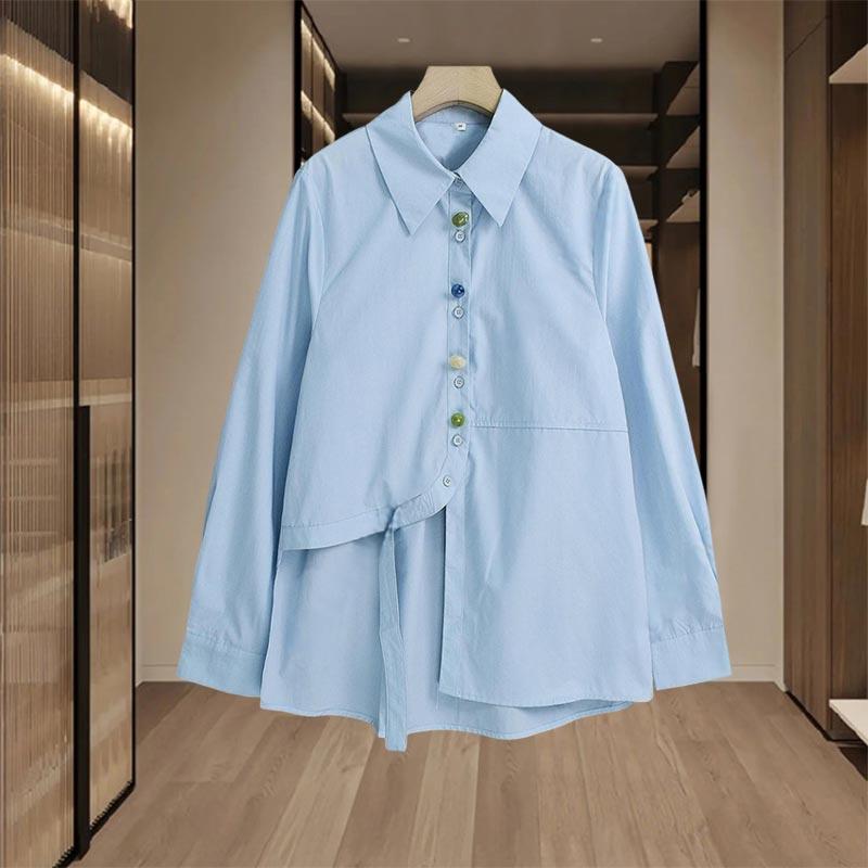 春 コーデ レディース ファッション オシャレ カワイイ シンプル きれいめ ナチュラル 上品カジュアル 婦人服 フレンチ シャツ ゆったり トップス