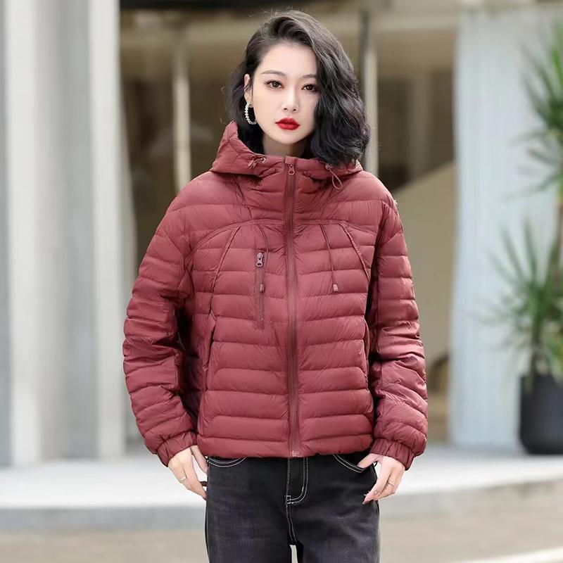 春 コーデ レディース ファッション オシャレ カワイイ シンプル きれいめ ナチュラル 上品カジュアル 婦人服 薄手 フード付き ジャケット 防寒 ｜リコット