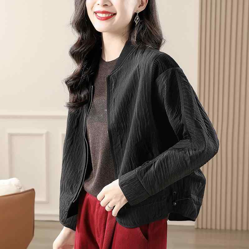 春 コーデ レディース ファッション オシャレ カワイイ シンプル きれいめ ナチュラル 上品カジュアル 婦人服 丸首 コート 服 カジュアル トップス ジャケット |リコット