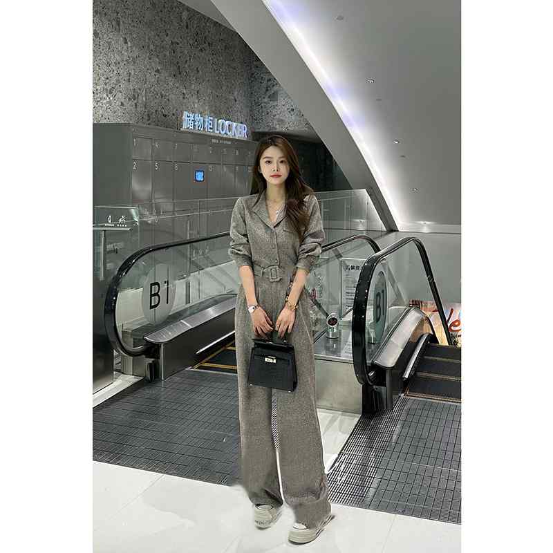 春 コーデ レディース ファッション オシャレ カワイイ シンプル きれいめ ナチュラル 上品カジュアル 婦人服 カジュアル スーツ ハイウエスト スリム ワイドレッグ パンツ ツーピース