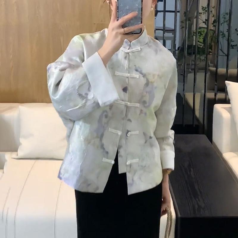 春 コーデ レディース ファッション オシャレ カワイイ シンプル きれいめ ナチュラル 上品カジュアル 婦人服 ジャケット ジャカード 長袖 通勤ウェア トップス |リコット