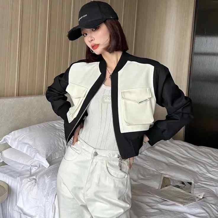 春 コーデ レディース ファッション オシャレ カワイイ シンプル きれいめ ナチュラル 上品カジュアル 婦人服 アメリカン クラシック ジャケット ゆったり スリム カジュアル トップス